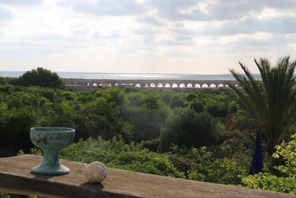 Beach Front House Caesarea Esterno foto