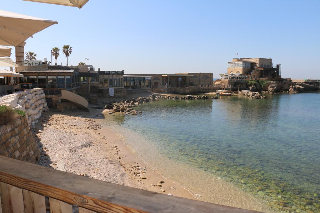 Beach Front House Caesarea Esterno foto